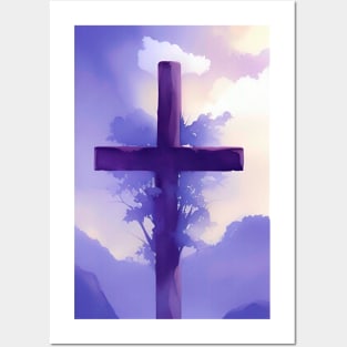 Cross artwork Posters and Art